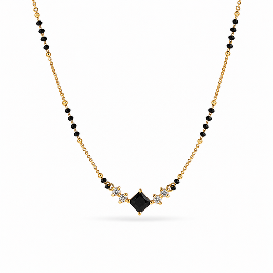 Black Stone Designer Mangalsutra