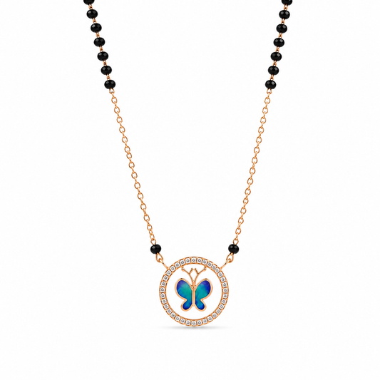 Butterfly Charm Mangalsutra